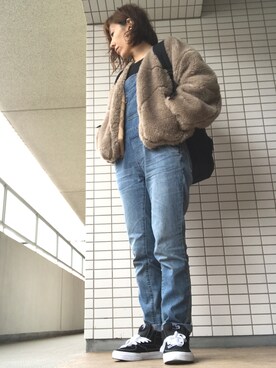 chizuさん（レディース・160cm）の冬コーディネート