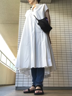 chizuさん（レディース・160cm）の夏コーディネート