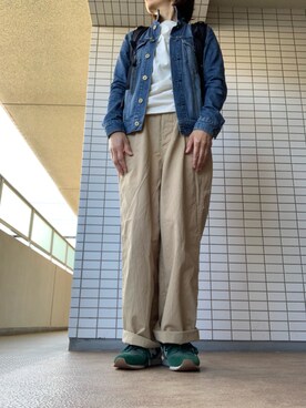 chizuさんの「3rd Style デニムジャケット#」を使ったコーディネート