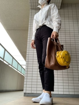 「zozoデニム」｜「アイテム（アクセサリー）」を使った、chizuさん（レディース・160cm）の春コーディネート