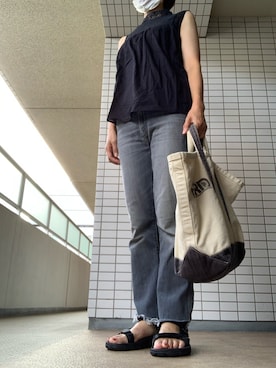 chizuさん（レディース・160cm）の夏コーディネート