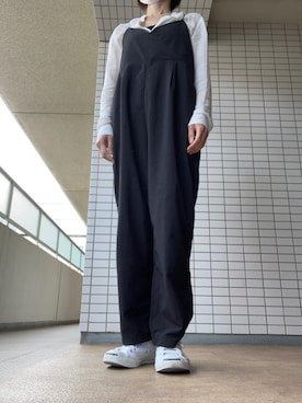 「JAMES PERSE（ジェームスパース）のアイテム（シャツ/ブラウス）」を使った、chizuさん（レディース・160cm）の春コーディネート