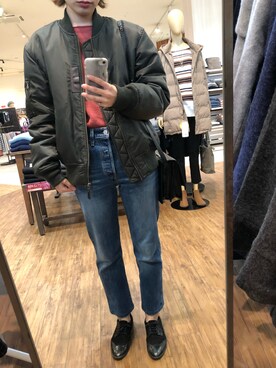 「stradivarius（ストラディバリウス）のアイテム（ローファー）」を使った、♡さん（レディース・159cm）の秋コーディネート