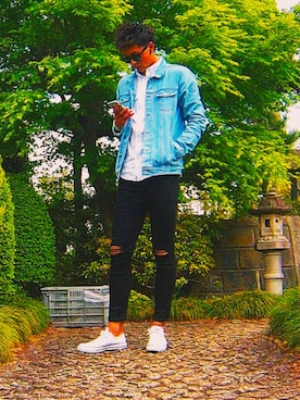 「Burner（バーナー）のアイテム（ジャケット/アウター）」を使った、kaitoさん（メンズ・186cm）の春コーディネート