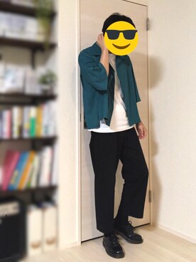 きのこるーむさん（メンズ・176cm）の夏コーディネート