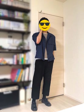 きのこるーむさん（メンズ・176cm）の秋コーディネート