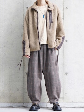 「superNova.（スーパーノヴァ）のアイテム（ジャケット/アウター）」を使った、seiさん（メンズ・177cm）の秋コーディネート