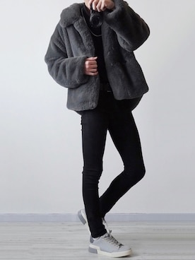 seiさん（メンズ・180cm）の冬コーディネート