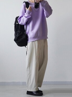 「DOOPZ（ドープス）のアイテム（スニーカー）」を使った、seiさん（メンズ・180cm）の冬コーディネート