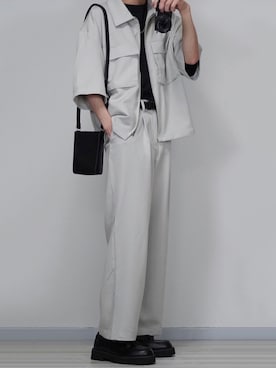 「TUTTU（トゥトゥ）のアイテム（Tシャツ/カットソー）」を使った、seiさん（メンズ・180cm）の春コーディネート