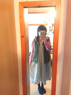 「chou chou de maman（シュシュドママン）のアイテム」を使った、yuiさん（レディース・150cm）の春コーディネート