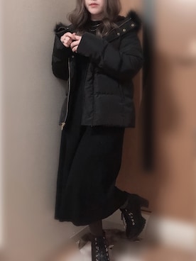 獏さん（レディース・153cm）の冬コーディネート