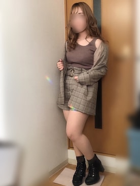 獏さん(レディース・153cm)の春コーディネート