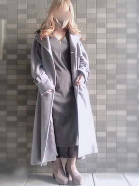 獏さん（レディース・153cm）の冬コーディネート