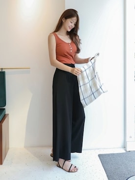 「CHERRYKOKO（チェリーココ）のアイテム」を使った、CHERRYKOKO (チェリーココ)さん（レディース・168cm）の夏コーディネート