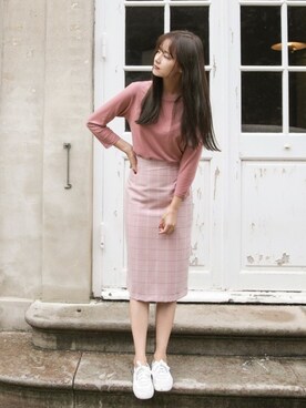 CHERRYKOKO (チェリーココ)さんの「by pink, skirt」を使ったコーディネート