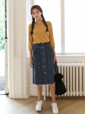 「CHERRYKOKO（チェリーココ）のアイテム」を使った、CHERRYKOKO (チェリーココ)さん（レディース・163cm）の夏コーディネート