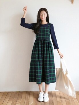 「CHERRYKOKO（チェリーココ）のアイテム」を使った、CHERRYKOKO (チェリーココ)さん（レディース・163cm）の秋コーディネート