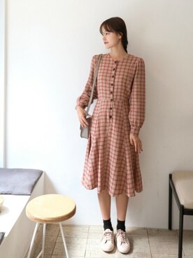 「CHERRYKOKO（チェリーココ）のアイテム」を使った、CHERRYKOKO (チェリーココ)さん（レディース・163cm）の秋コーディネート
