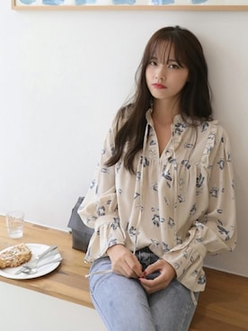 「CHERRYKOKO（チェリーココ）のアイテム」を使った、CHERRYKOKO (チェリーココ)さん（レディース・163cm）の秋コーディネート