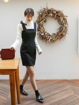 「CHERRYKOKO（チェリーココ）のアイテム」を使った、CHERRYKOKO (チェリーココ)さん（レディース・163cm）の秋コーディネート