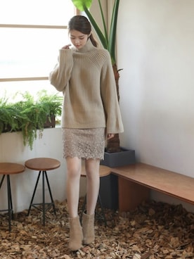 「CHERRYKOKO（チェリーココ）のアイテム」を使った、CHERRYKOKO (チェリーココ)さん（レディース・168cm）の秋コーディネート