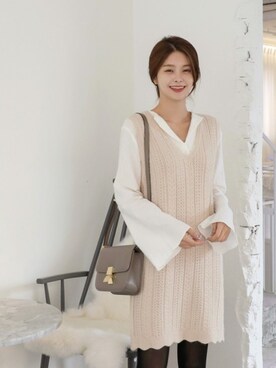 「CHERRYKOKO（チェリーココ）のアイテム」を使った、CHERRYKOKO (チェリーココ)さん（レディース・168cm）の秋コーディネート