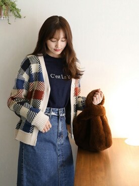 「CHERRYKOKO（チェリーココ）のアイテム」を使った、CHERRYKOKO (チェリーココ)さん（レディース・163cm）の秋コーディネート