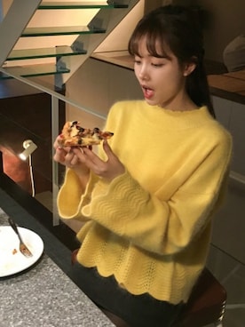 「CHERRYKOKO（チェリーココ）のアイテム」を使った、CHERRYKOKO (チェリーココ)さん（レディース・163cm）の冬コーディネート