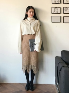 「CHERRYKOKO（チェリーココ）のアイテム」を使った、CHERRYKOKO (チェリーココ)さん（レディース・163cm）の冬コーディネート