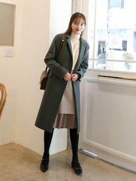 「CHERRYKOKO（チェリーココ）のアイテム」を使った、CHERRYKOKO (チェリーココ)さん（レディース・163cm）の冬コーディネート