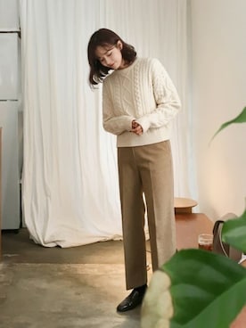 「CHERRYKOKO（チェリーココ）のアイテム」を使った、CHERRYKOKO (チェリーココ)さん（レディース・163cm）の冬コーディネート
