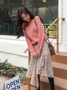 「CHERRYKOKO（チェリーココ）のアイテム」を使った、CHERRYKOKO (チェリーココ)さん（レディース・163cm）の冬コーディネート