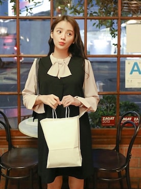 「CHERRYKOKO（チェリーココ）のアイテム」を使った、CHERRYKOKO (チェリーココ)さん（レディース・163cm）の冬コーディネート