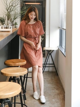 「CHERRYKOKO（チェリーココ）のアイテム」を使った、CHERRYKOKO (チェリーココ)さん（レディース・163cm）の春コーディネート