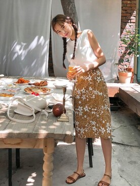 「CHERRYKOKO（チェリーココ）のアイテム」を使った、CHERRYKOKO (チェリーココ)さん（レディース・163cm）の春コーディネート