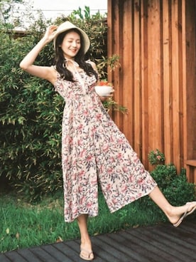 「旅行」｜CHERRYKOKO (チェリーココ)さん（レディース・163cm）の夏コーディネート