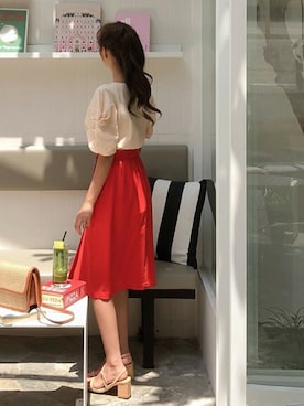 「CHERRYKOKO（チェリーココ）のアイテム」を使った、CHERRYKOKO (チェリーココ)さん（レディース・163cm）の夏コーディネート