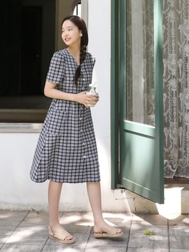 「CHERRYKOKO（チェリーココ）のアイテム」を使った、CHERRYKOKO (チェリーココ)さん（レディース・163cm）の夏コーディネート