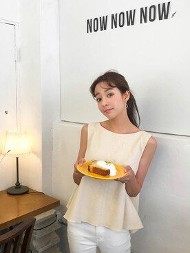 「CHERRYKOKO（チェリーココ）のアイテム」を使った、CHERRYKOKO (チェリーココ)さん（レディース・163cm）の夏コーディネート