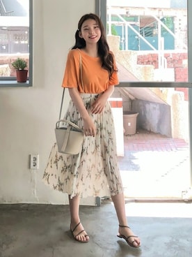「CHERRYKOKO（チェリーココ）のアイテム」を使った、CHERRYKOKO (チェリーココ)さん（レディース・163cm）の夏コーディネート