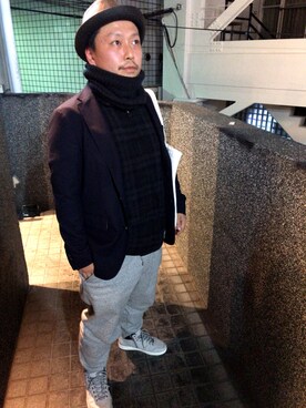 「Sanctuary（サンクチュアリ）のアイテム」を使った、cook0511さん（メンズ・165cm）の冬コーディネート