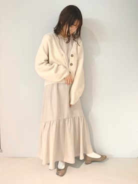 「オリエンタルトラフィック」｜「アイテム（ワンピース/ドレス）」を使った、yuunaさん（レディース・157cm）の秋コーディネート
