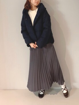 yuunaさん（レディース・157cm）の冬コーディネート