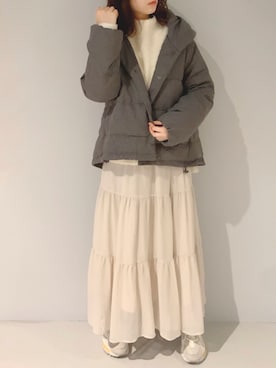 yuunaさん(レディース・157cm)の冬コーディネート