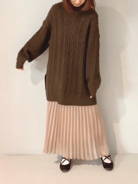 yuunaさん(レディース・157cm)の冬コーディネート