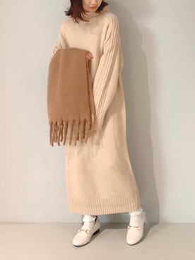 yuunaさん（レディース・157cm）の冬コーディネート