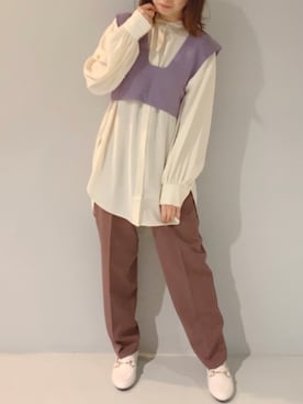 yuunaさん（レディース・157cm）の冬コーディネート