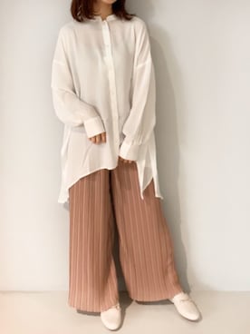 「チュニック」｜「アイテム（その他）」を使った、yuunaさん（レディース・157cm）の冬コーディネート