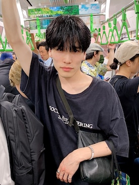 「TEN.（テン）のアイテム」を使った、Miyakoshi  Masatakaさん（メンズ・175cm）の春コーディネート